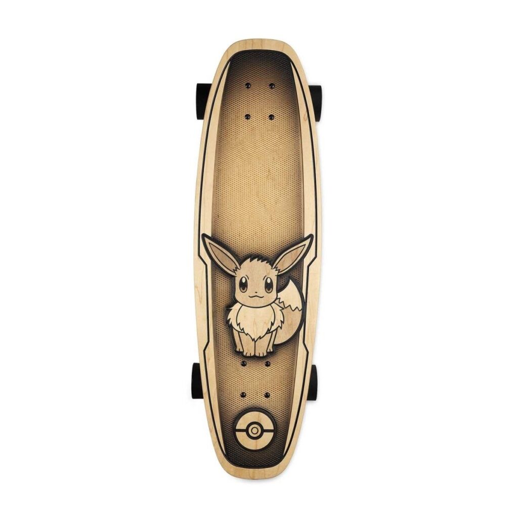 6d894acb-1474-50dd-ae5f-7fdba810ee85-1024x1024-1.jpg Pokémon Center × Bear Walker: Eevee Skateboard - Image 1