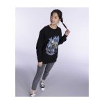 Cynthia Pokémon Trainers Black French Terry Crew Neck Sweatshirt – Adult - Image 4