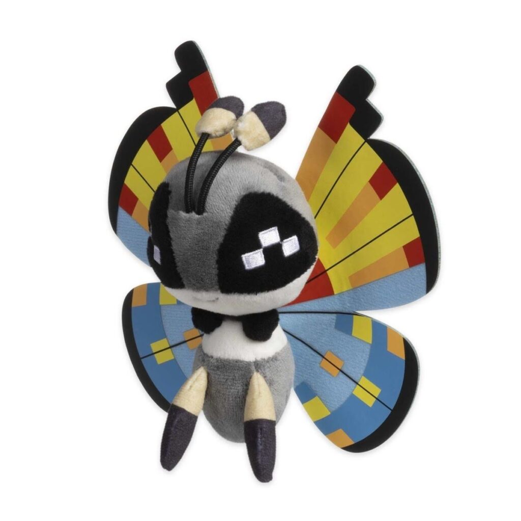 7b55ceb3-e179-5b81-95dd-14298b83cb15-1024x1024-1.jpg Vivillon (Ocean Pattern) Sitting Cuties Plush – 6 ½ In. - Image 1
