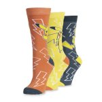 Pikachu Fun Crew Socks Gift Box (3 Pairs) (One Size-Adult)