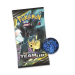 Pokémon TCG: Sun & Moon-Team Up 3 Booster Packs, Coin & Ultra Necrozma Promo Card - Image 2