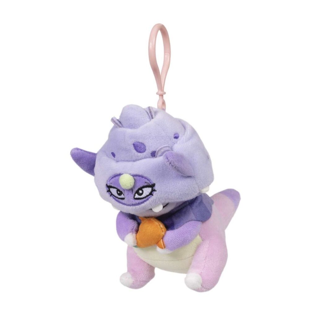 7e7f9684-9847-50ba-823d-1116490b7ccf-1024x1024-1.jpg Galarian Slowking Go with the Slow Plush Key Chain - Image 1