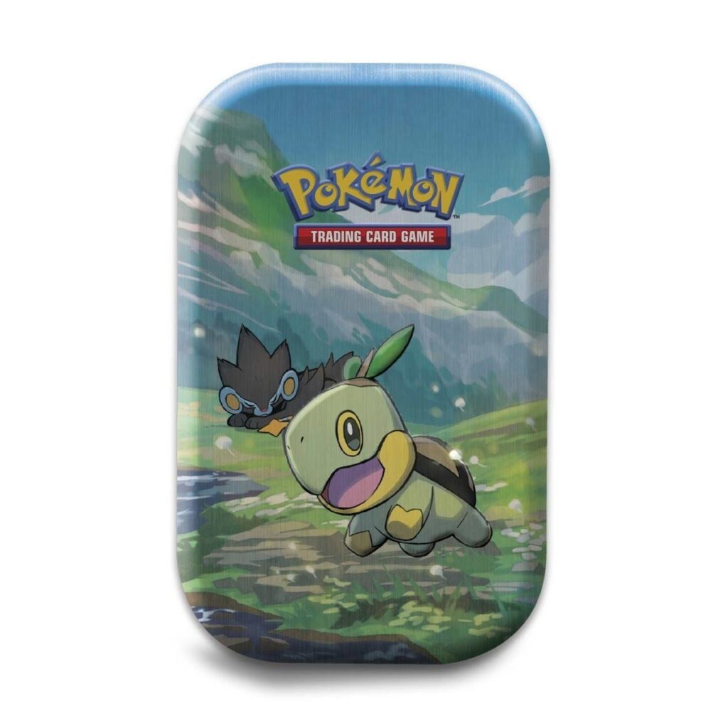 7f56b7c9-f4bf-5556-b775-f5518372d998-1024x1024-1.jpg Pokémon TCG: Sinnoh Stars Mini Tin (Turtwig & Luxray) - Image 1