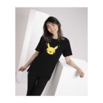 Pokémon Mood Collection: Pikachu Pleased Fitted Crew Neck T-Shirt – Adult - Image 5
