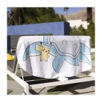 Pikachu & Lapras Pokémon Summer Days Beach Towel - Image 3
