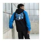 Mega Charizard X Black Zip-Up Hoodie – Adult - Image 6