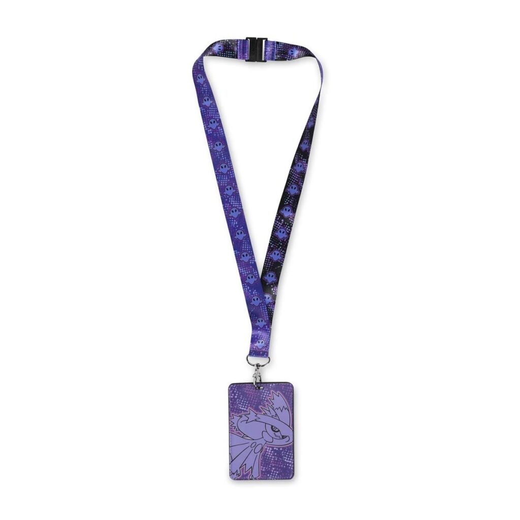 8fd20089-77b8-5736-9dda-5ad5b02e1483-1024x1024-1.jpg Ghost Type Pokémon Fundamentals Lanyard & Badge Holder - Image 1