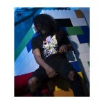 Elesa Pokémon Trainers Black Relaxed Fit Crew Neck T-Shirt – Adult - Image 7