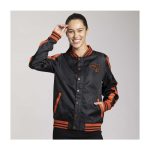 Moltres Pokémon Jackets Black Snap-Down Jacket – Adult - Image 4