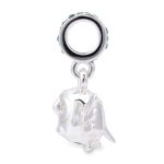 Pokémon Jewelry – Charms: Rowlet Sterling Silver Dangle Charm - Image 3