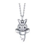 Pokémon Center × RockLove: Emolga Sterling Silver Pendant Necklace - Image 2