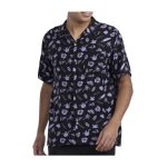 Pokémon Tropical Ditto & Pelipper Black Tropical Shirt – Men