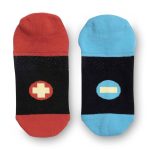 Electric Friendship No-Show Socks (3 Pairs) (One Size-Adult) - Image 4