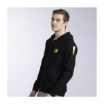 Pikachu Pokémon Active Black Fitted Zip-Up Hoodie – Adult - Image 3