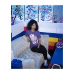 Pokémon Center Lady Pokémon Trainers Purple Relaxed Fit Crew Neck T-Shirt – Adult - Image 6