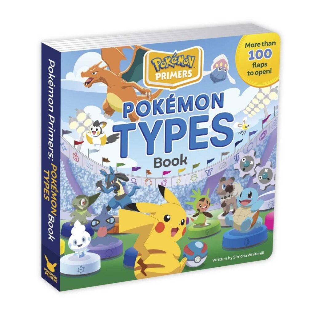 a8399b6d-7a63-53e0-b934-ee3f51045e14-1024x1024-1.jpg Pokémon Primers: Pokémon Types Book - Image 1