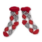 Poké Ball Argyle Fleece Socks (One Size-Adult) - Image 3