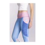 Sylveon Pink & Blue 7/8 Length Leggings – Adult - Image 7