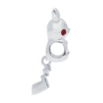 Pokémon Jewelry – Charms: Pikachu Sterling Silver Full-Body Charm - Image 3