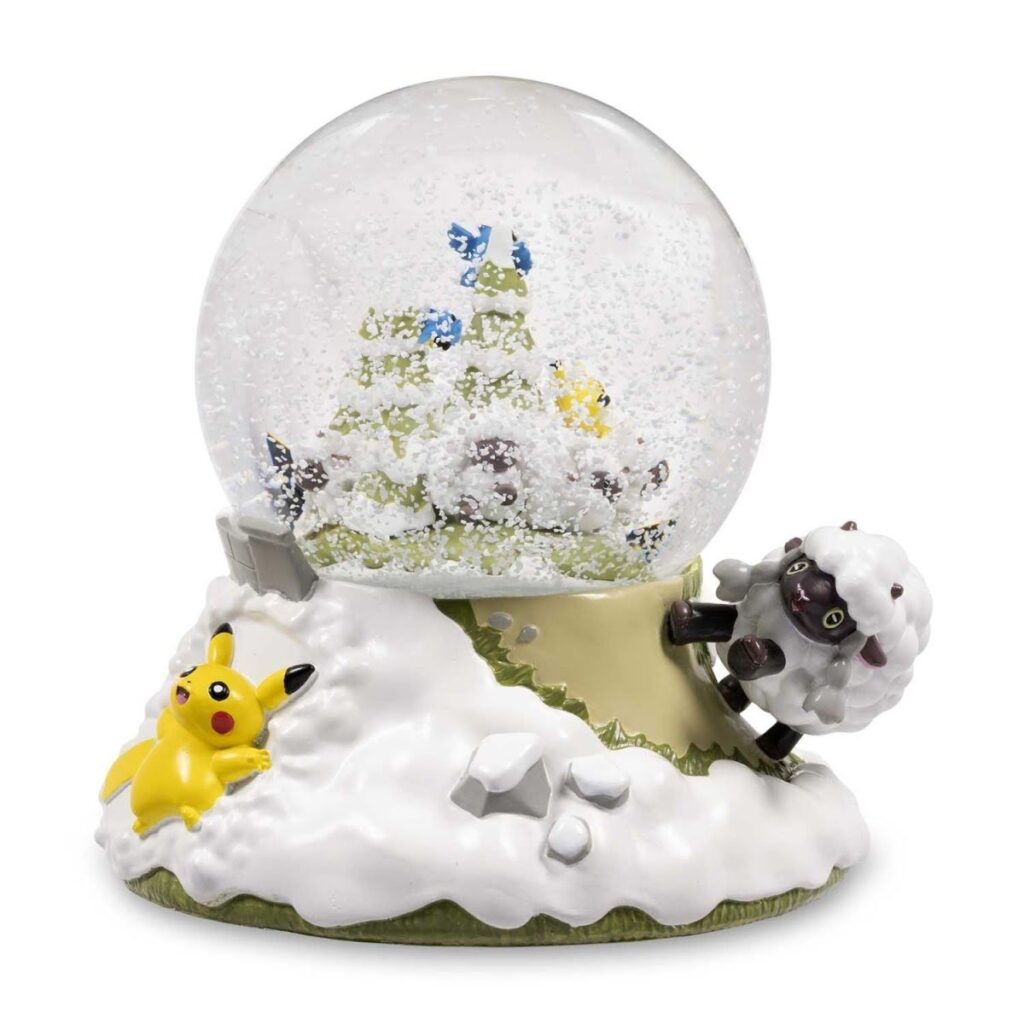 b3cf1970-a5ba-55c6-ab0e-6a9f0f5fb411-1024x1024-1.jpg Wooloo Winter Fun Pokémon Holiday & Home Snow Globe - Image 1