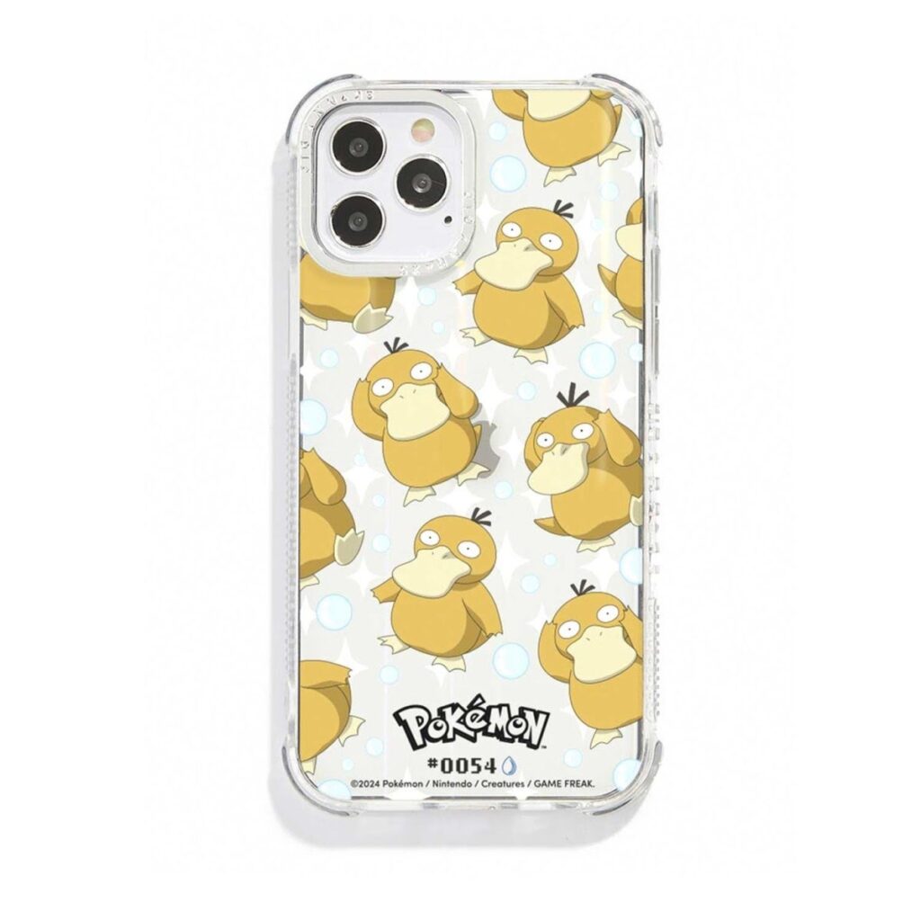 b4133173-fdcd-5483-b00f-377896b5fdda-1024x1024-1.jpg Pokémon × Skinnydip: #0054 Psyduck Shock Case for iPhone - Image 1
