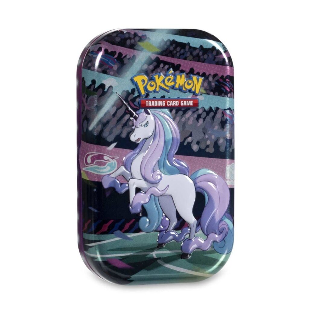 b7f8a355-6620-5e31-8df2-791126071566-1024x1024-1.jpg Pokémon TCG: Galar Power Mini Tin (Galarian Rapidash) - Image 1