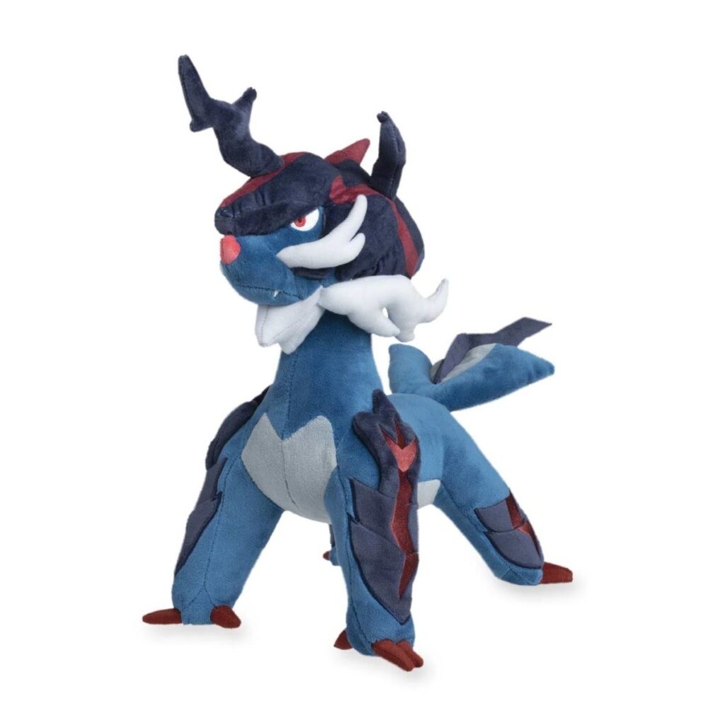 b89cef36-b4ed-5dbd-9f9a-42dfd3024e12-1024x1024-1.jpg Hisuian Samurott Poké Plush – 14 ½ In. - Image 1