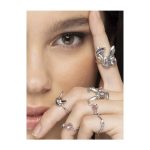 Pokémon Center × RockLove: Pikachu Sterling Silver Stacking Rings (Set of 3) - Image 6