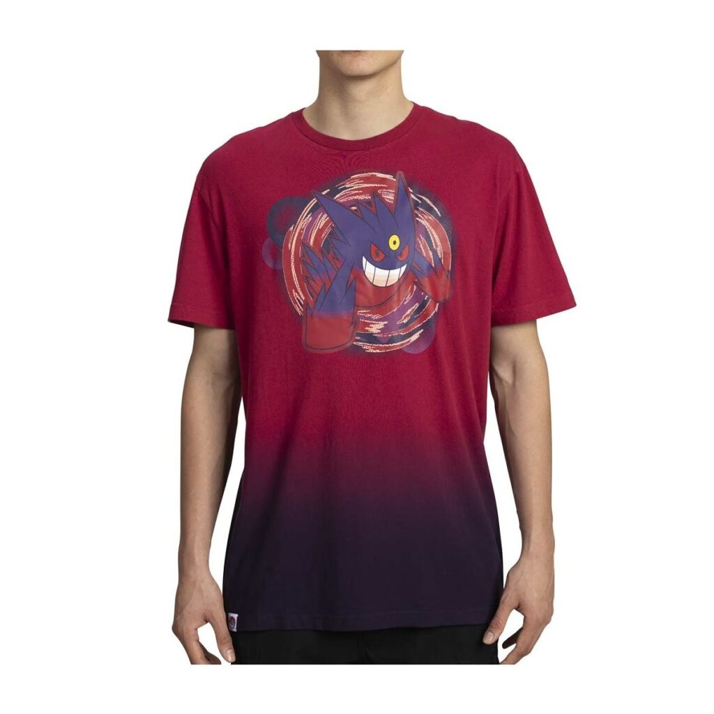 b9f7701a-8d64-5733-91e8-d03900a8f6fc-1024x1024-1.jpg Mega Gengar Red T-Shirt – Adult - Image 1
