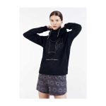 Pokémon Center × Craft: Pikachu Unify Black Hoodie – Women - Image 6