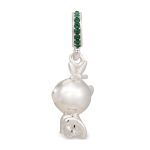 Pokémon Jewelry – Charms: Grookey Sterling Silver Dangle Charm - Image 3