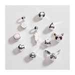 Pokémon Jewelry – Charms: Rainbow Badge Sterling Silver Hanging Charm - Image 2