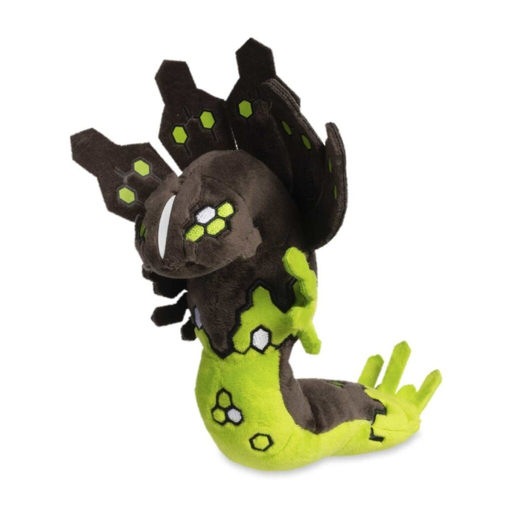 c29d3a88-e274-5f51-bc79-74a7202792e3-1024x1024-1.jpg Zygarde (50% Forme) Sitting Cuties Plush – 7 ¼ In. - Image 1