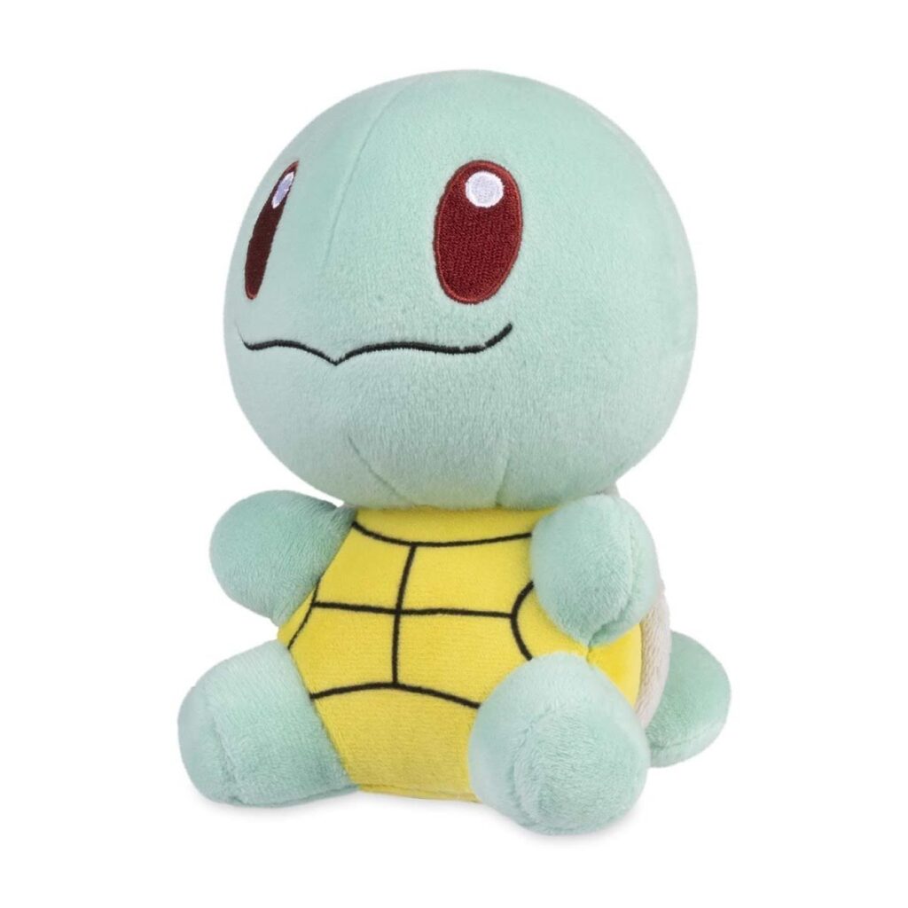 c2f0b381-baa5-5378-b49b-554ca4642a0e-1024x1024-1.jpg Squirtle Pokémon Dolls Plush – 5 ½ In. - Image 1