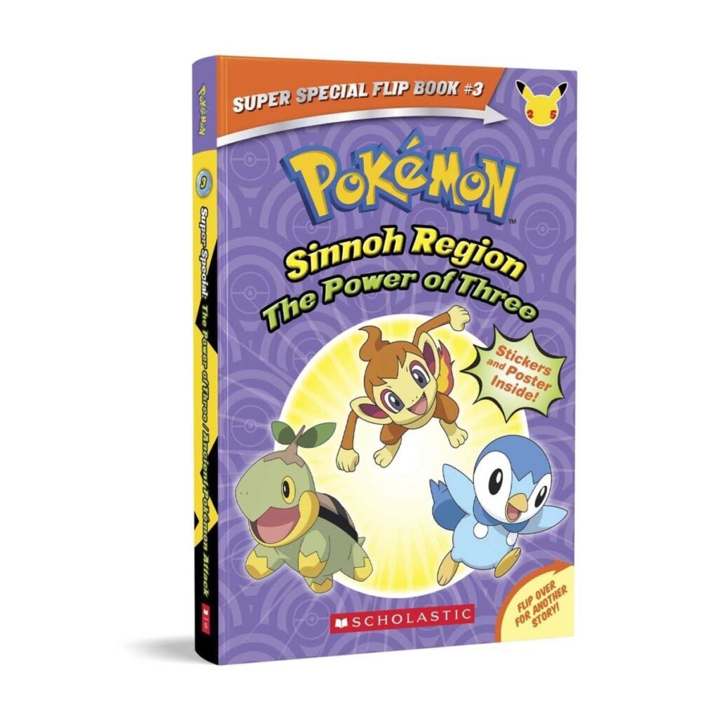 c442dee8-3282-5d03-bc60-38effc021a06-1024x1024-1.jpg Pokémon Super Special Flip Book: Sinnoh Region & Hoenn Region - Image 1