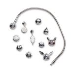 Pokémon Jewelry – Charms: Soul Badge Sterling Silver Bead Charm - Image 4