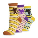 Meowth, Skitty & Shinx Ankle Socks (3 Pairs) (One Size-Adult)
