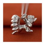 Pokémon Center × RockLove: Vulpix Sterling Silver Pendant Necklace - Image 4