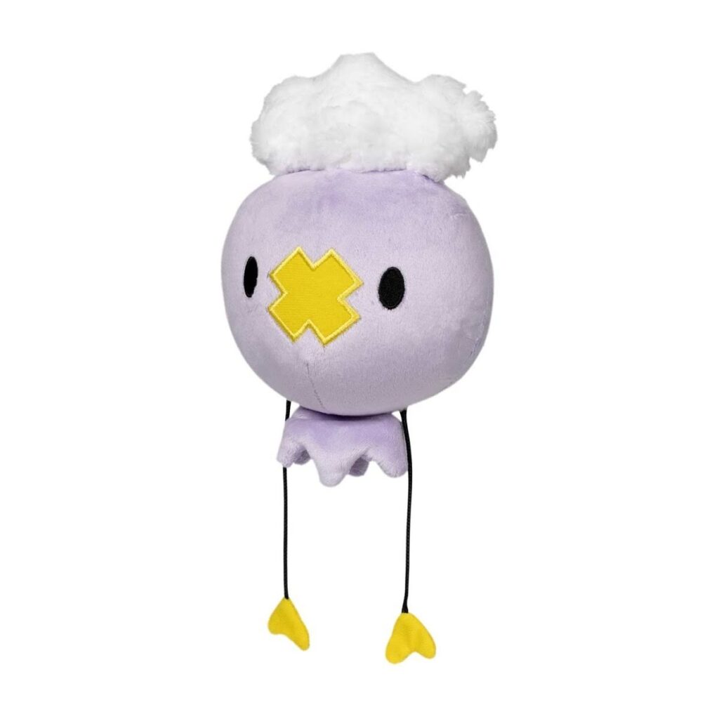 d25d3ef0-f828-503a-be37-97edd6a0a314-1024x1024-1.jpg Drifloon Poké Plush – 5 ½ In. - Image 1