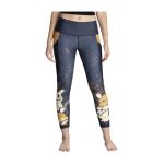 Dedenne & Mimikyu Black 7/8 Length Leggings – Adult