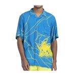 Pokémon Tropical Pikachu Blue Lightning Tropical Shirt – Men