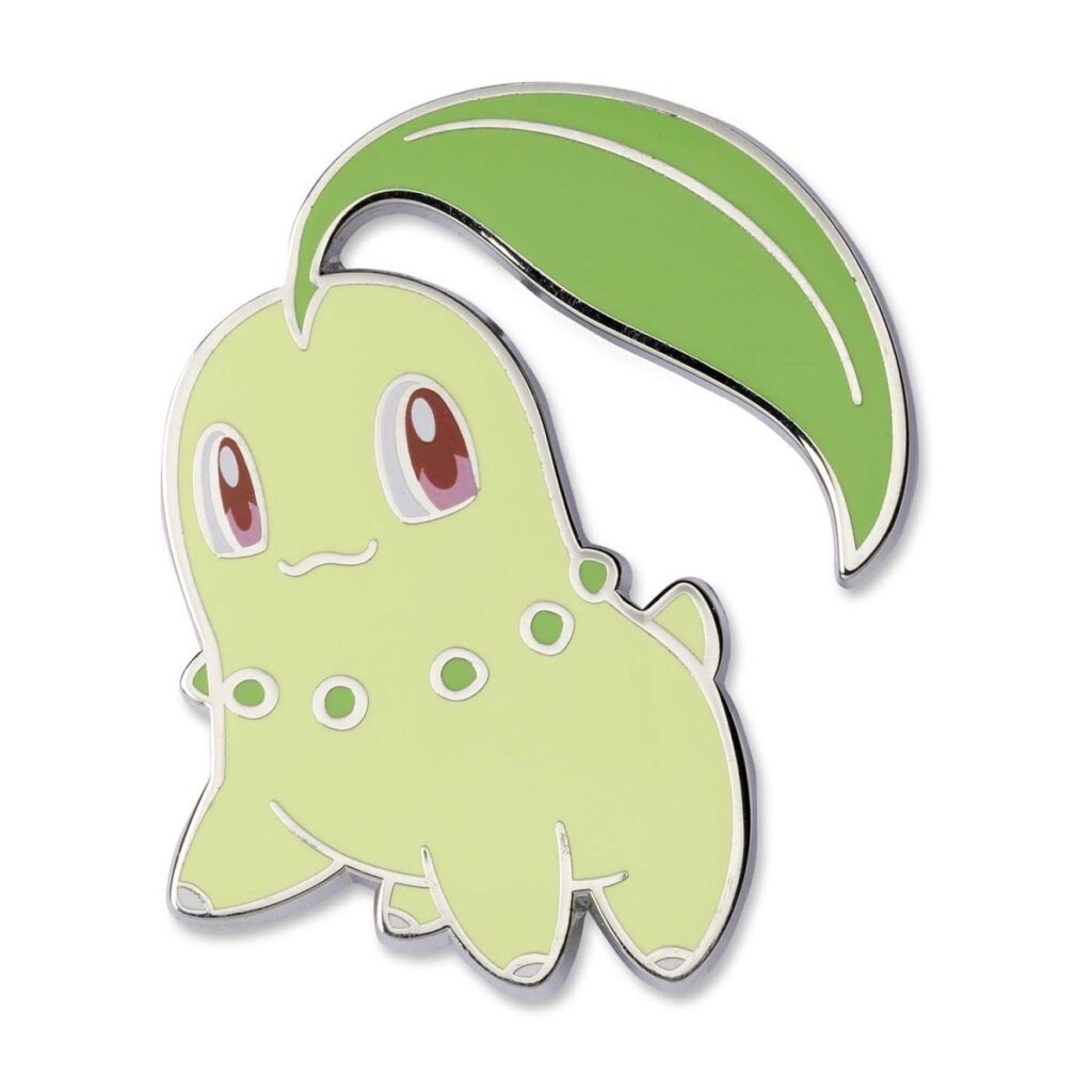 d8f94a01-cb2e-599d-8fc0-d3dcb051f9f7-1024x1024-1.jpg Chikorita Pokémon Pin - Image 1