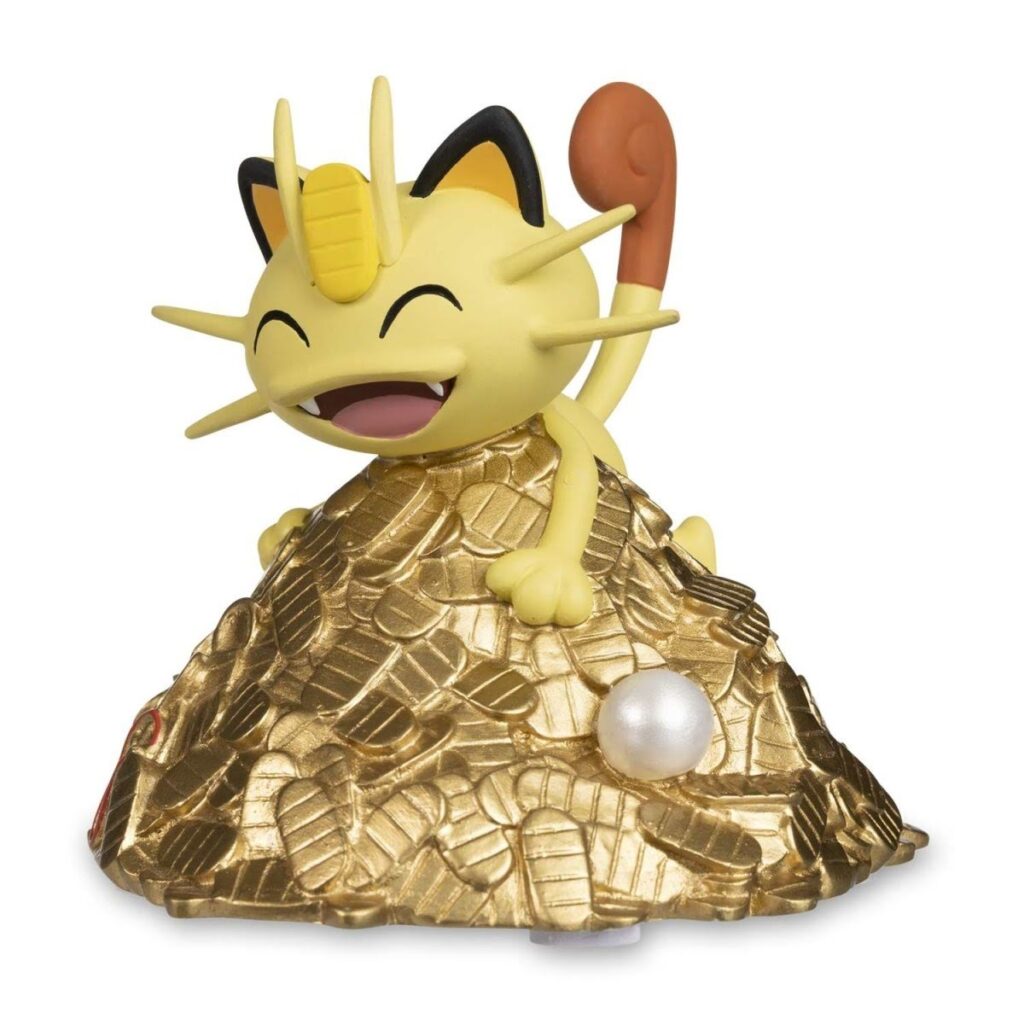 dbf3ac0d-ea0a-50bf-8aae-316d6030e441-1024x1024-1.jpg Pokémon Moods: Meowth Lucky Figure - Image 1