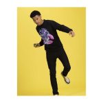 Allister Pokémon Trainers Black Oversize Drop-Shoulder Crew Neck Sweatshirt – Adult - Image 4