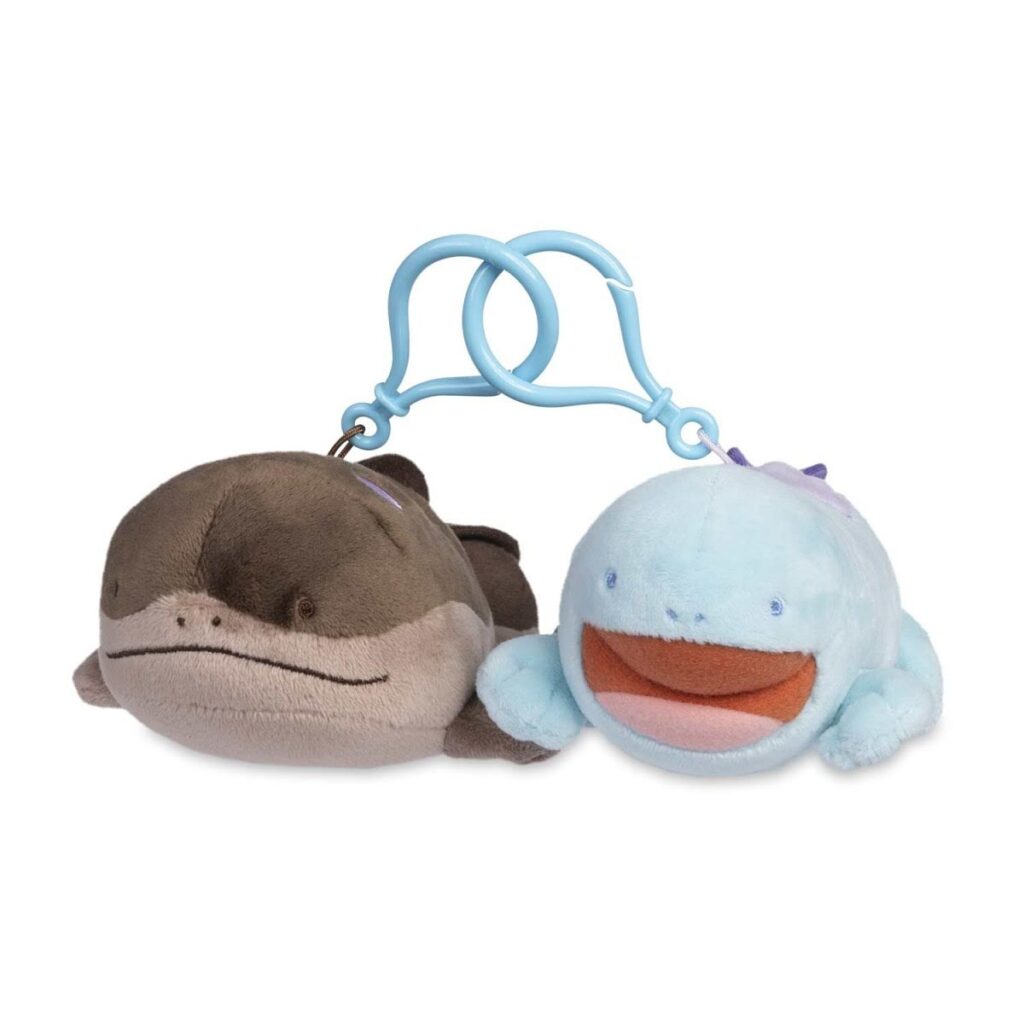 e2614674-85d7-58af-b7a6-42979bb5e437-1024x1024-1.jpg Quagsire & Clodsire Parallel Pairs Two-Plush Key Chain - Image 1