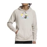 Espeon & Umbreon Summer Fun White Fitted Pullover Hoodie – Adult