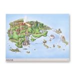 Hoenn Pokémon Region Maps Poster
