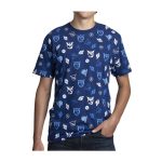 Team Mystic Pokémon GO Teams Allover-Print Relaxed Fit Crew Neck T-Shirt – Adult