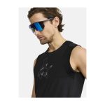Pokémon Center × Craft: Pikachu Black Sleeveless T-Shirt – Men - Image 4