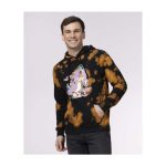 Farfetch’d Pokémon Take Flight Brown & Tan Tie-Dye Pullover Hoodie – Adult - Image 6